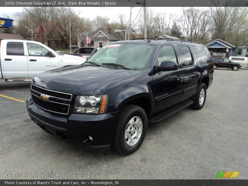 Dark Blue Metallic / Ebony 2009 Chevrolet Suburban LT 4x4
