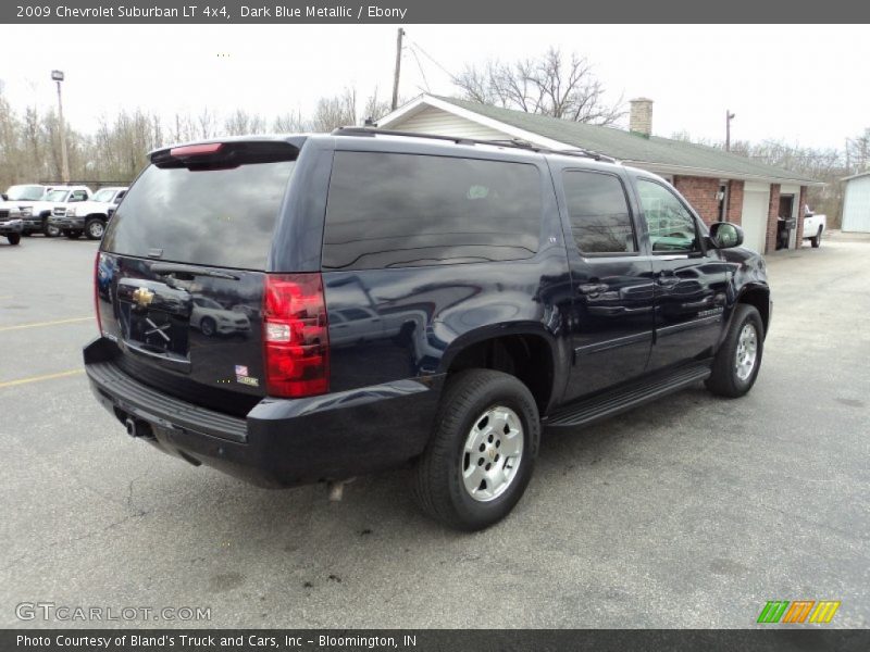 Dark Blue Metallic / Ebony 2009 Chevrolet Suburban LT 4x4