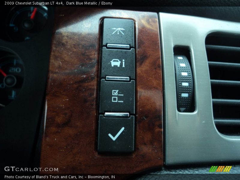 Dark Blue Metallic / Ebony 2009 Chevrolet Suburban LT 4x4