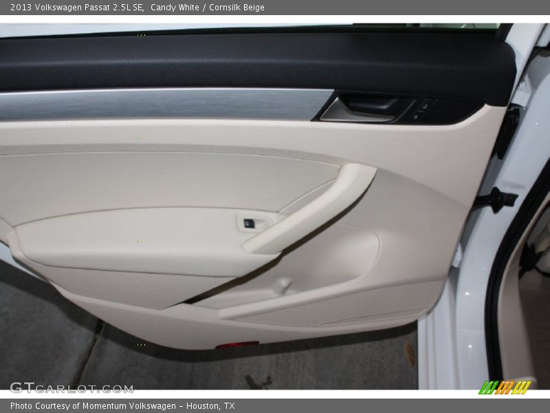 Candy White / Cornsilk Beige 2013 Volkswagen Passat 2.5L SE