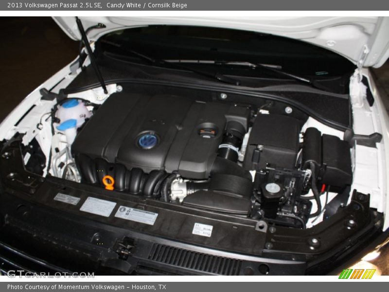 Candy White / Cornsilk Beige 2013 Volkswagen Passat 2.5L SE
