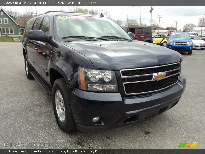 Dark Blue Metallic / Ebony 2009 Chevrolet Suburban LT 4x4