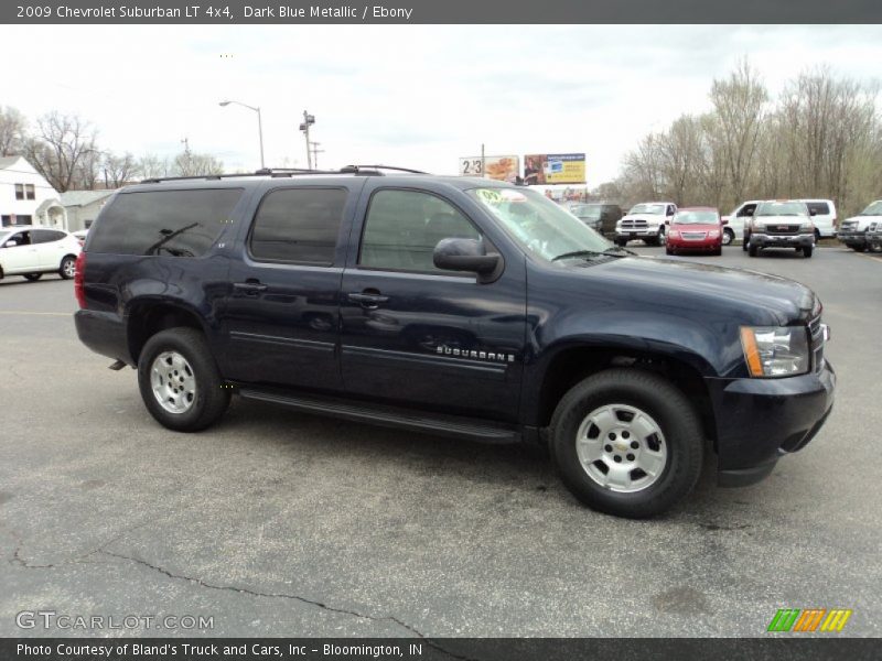 Dark Blue Metallic / Ebony 2009 Chevrolet Suburban LT 4x4