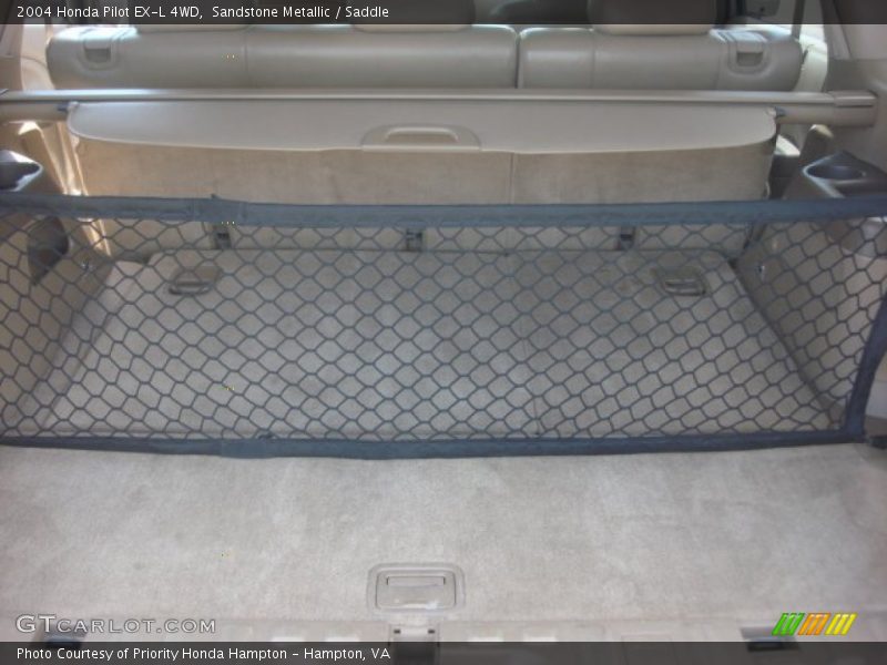 Sandstone Metallic / Saddle 2004 Honda Pilot EX-L 4WD