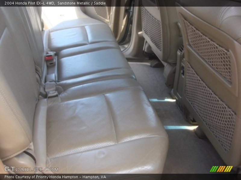 Sandstone Metallic / Saddle 2004 Honda Pilot EX-L 4WD
