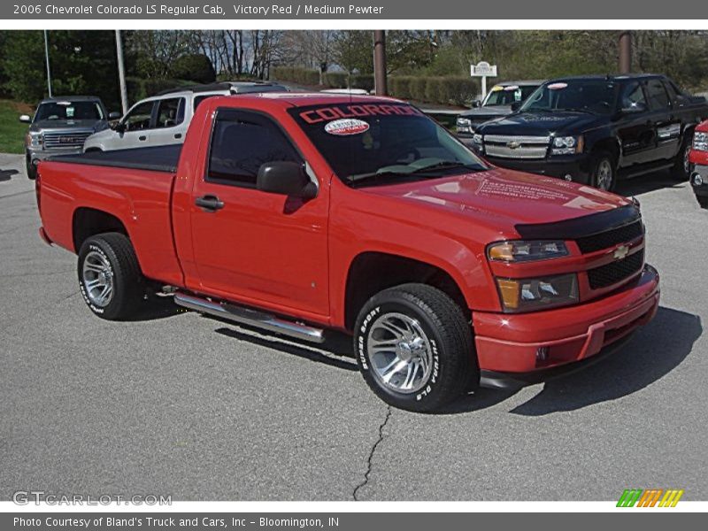 Victory Red / Medium Pewter 2006 Chevrolet Colorado LS Regular Cab