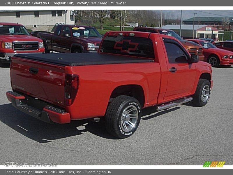 Victory Red / Medium Pewter 2006 Chevrolet Colorado LS Regular Cab