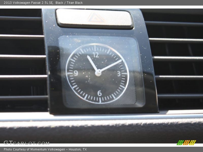 Black / Titan Black 2013 Volkswagen Passat 2.5L SE
