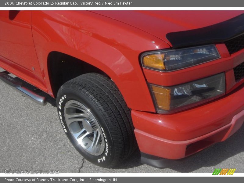 Victory Red / Medium Pewter 2006 Chevrolet Colorado LS Regular Cab