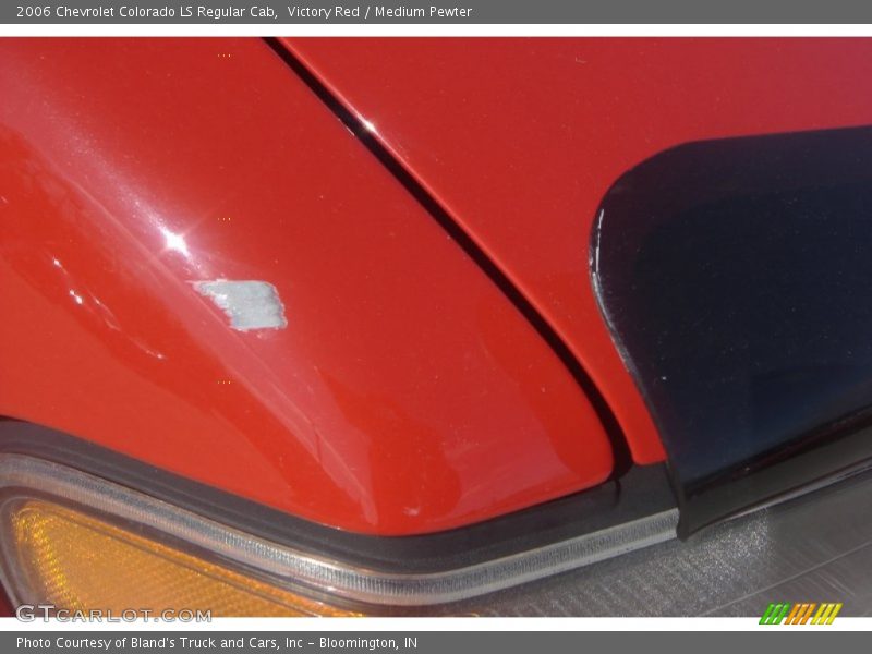 Victory Red / Medium Pewter 2006 Chevrolet Colorado LS Regular Cab