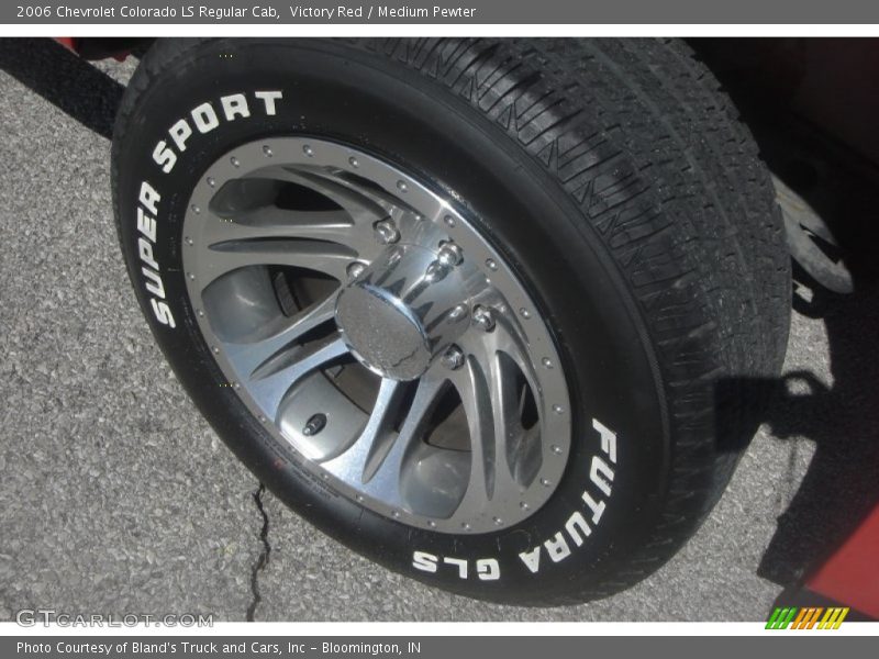 Victory Red / Medium Pewter 2006 Chevrolet Colorado LS Regular Cab
