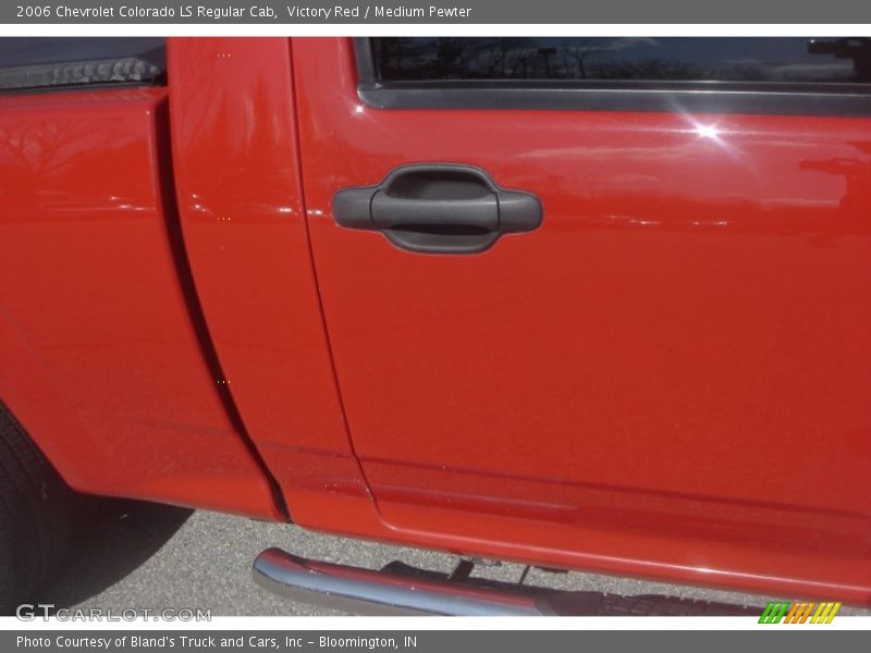 Victory Red / Medium Pewter 2006 Chevrolet Colorado LS Regular Cab