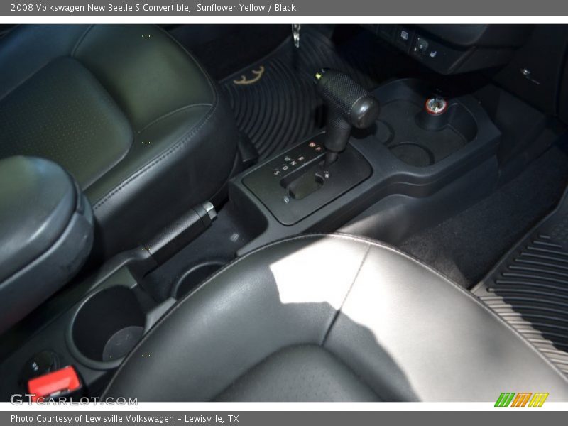 Sunflower Yellow / Black 2008 Volkswagen New Beetle S Convertible