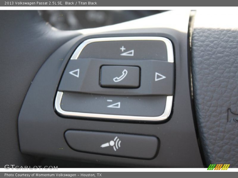 Black / Titan Black 2013 Volkswagen Passat 2.5L SE