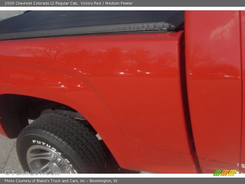 Victory Red / Medium Pewter 2006 Chevrolet Colorado LS Regular Cab