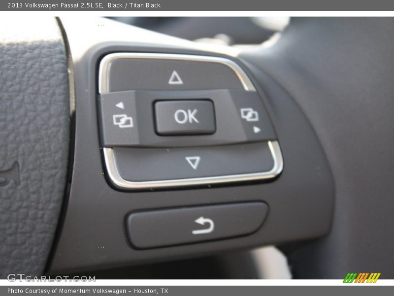 Black / Titan Black 2013 Volkswagen Passat 2.5L SE