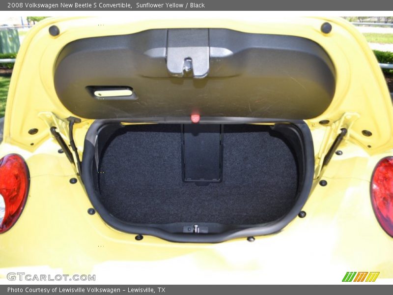Sunflower Yellow / Black 2008 Volkswagen New Beetle S Convertible