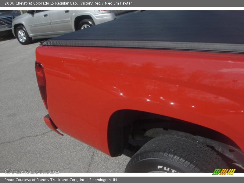 Victory Red / Medium Pewter 2006 Chevrolet Colorado LS Regular Cab