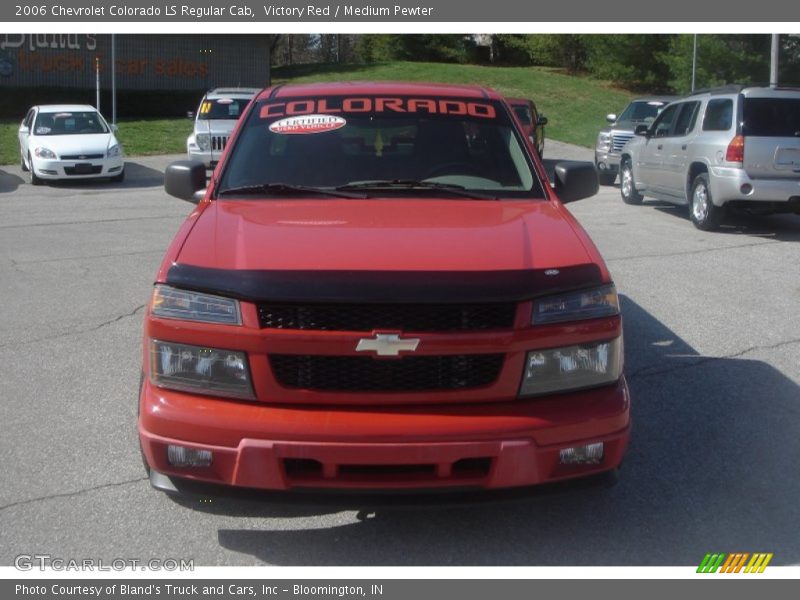 Victory Red / Medium Pewter 2006 Chevrolet Colorado LS Regular Cab