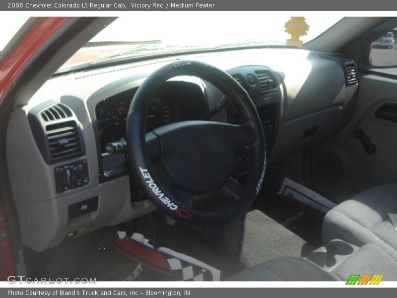 Victory Red / Medium Pewter 2006 Chevrolet Colorado LS Regular Cab