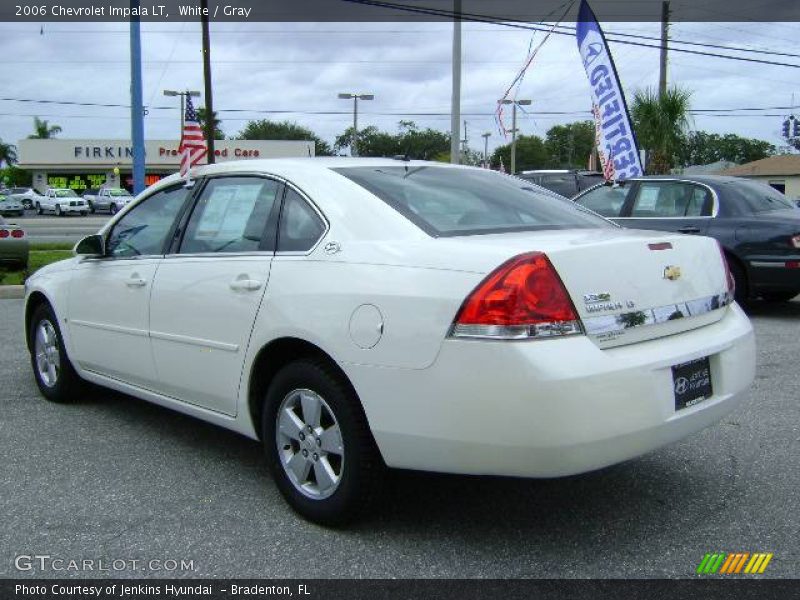 White / Gray 2006 Chevrolet Impala LT