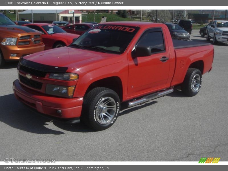 Victory Red / Medium Pewter 2006 Chevrolet Colorado LS Regular Cab