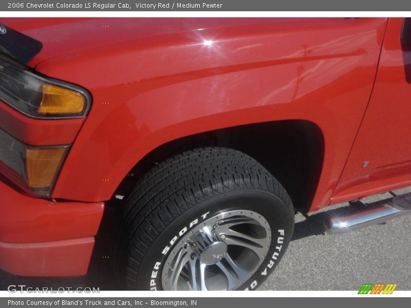 Victory Red / Medium Pewter 2006 Chevrolet Colorado LS Regular Cab
