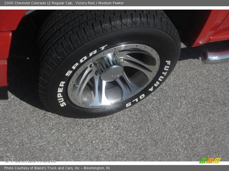 Victory Red / Medium Pewter 2006 Chevrolet Colorado LS Regular Cab