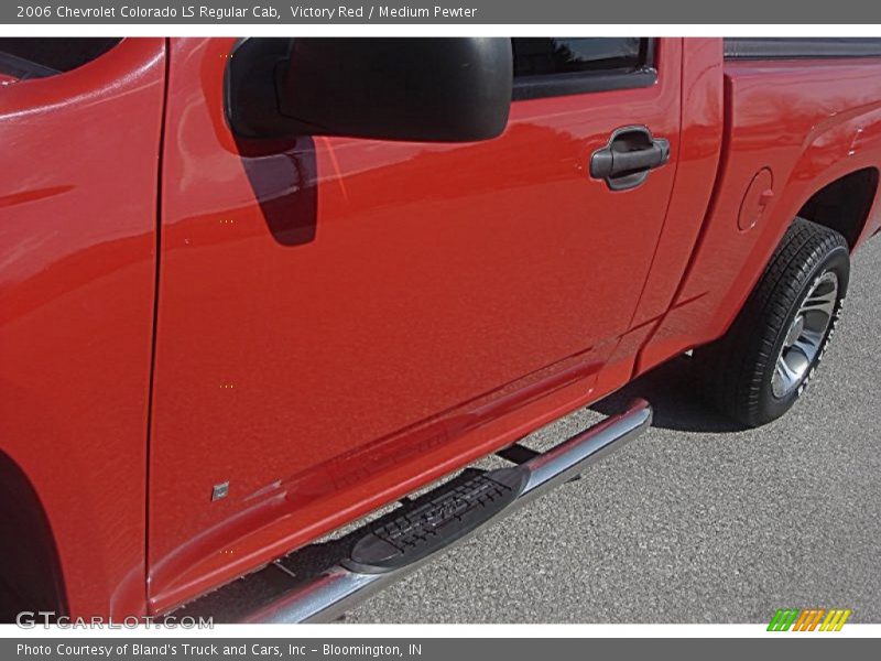 Victory Red / Medium Pewter 2006 Chevrolet Colorado LS Regular Cab