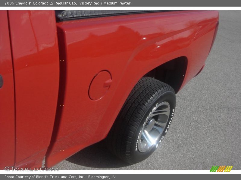 Victory Red / Medium Pewter 2006 Chevrolet Colorado LS Regular Cab