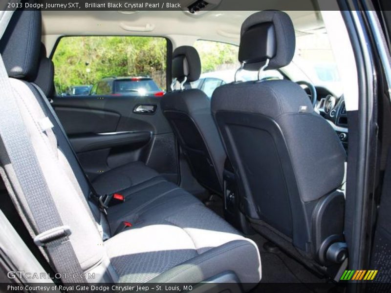 Brilliant Black Crystal Pearl / Black 2013 Dodge Journey SXT