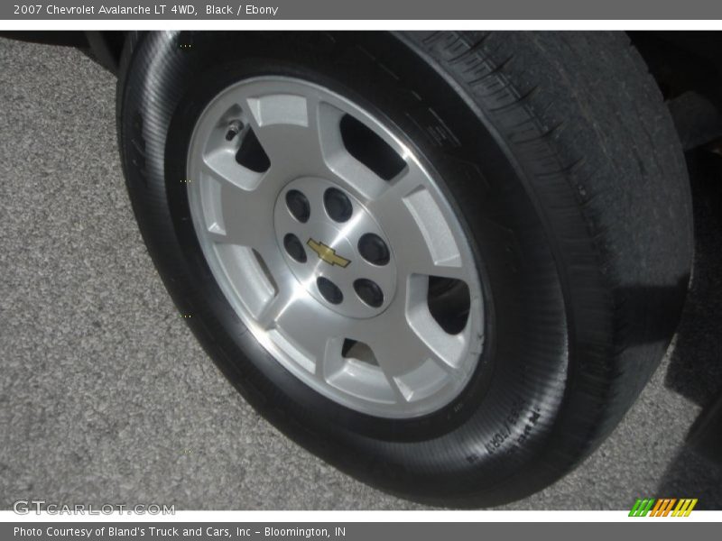 Black / Ebony 2007 Chevrolet Avalanche LT 4WD