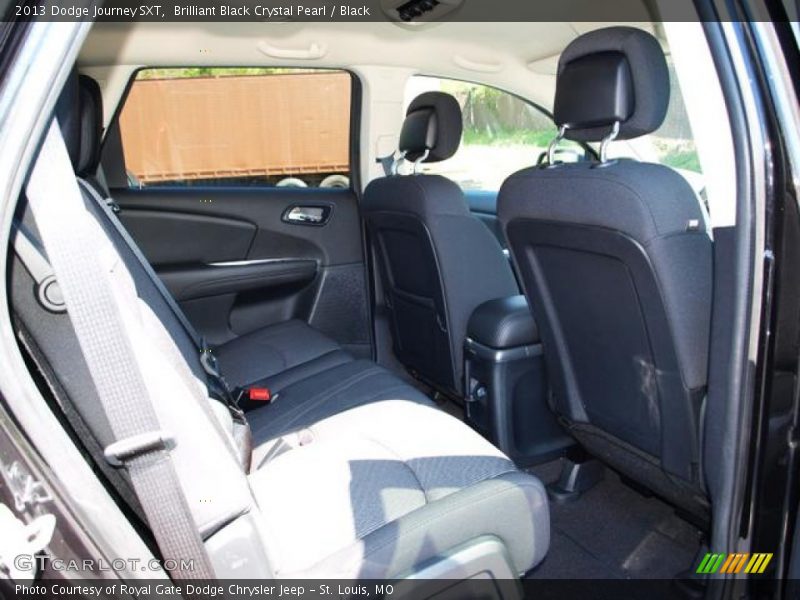 Brilliant Black Crystal Pearl / Black 2013 Dodge Journey SXT