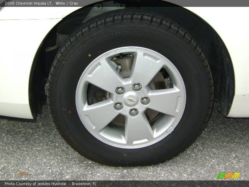 White / Gray 2006 Chevrolet Impala LT