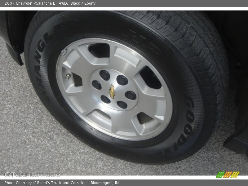 Black / Ebony 2007 Chevrolet Avalanche LT 4WD