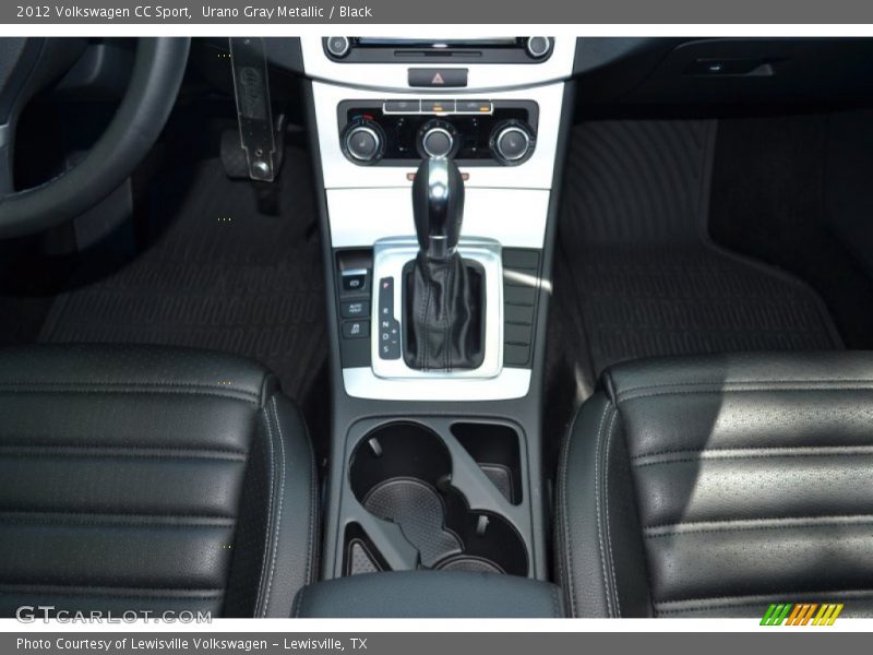 Urano Gray Metallic / Black 2012 Volkswagen CC Sport