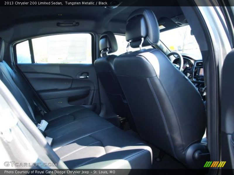 Tungsten Metallic / Black 2013 Chrysler 200 Limited Sedan