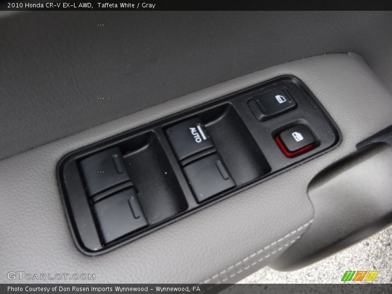 Taffeta White / Gray 2010 Honda CR-V EX-L AWD