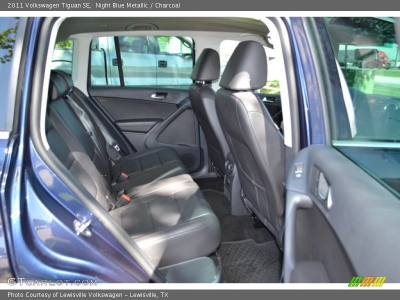Night Blue Metallic / Charcoal 2011 Volkswagen Tiguan SE