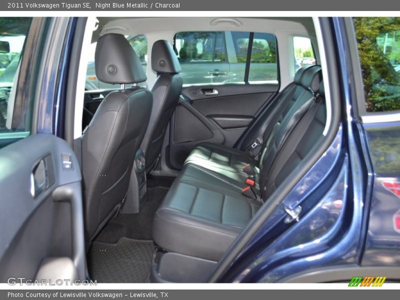 Night Blue Metallic / Charcoal 2011 Volkswagen Tiguan SE
