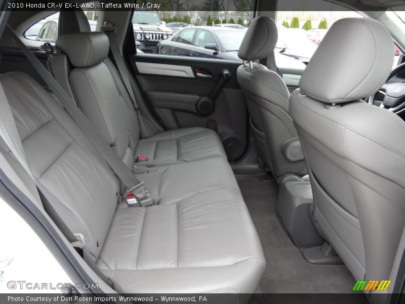 Taffeta White / Gray 2010 Honda CR-V EX-L AWD