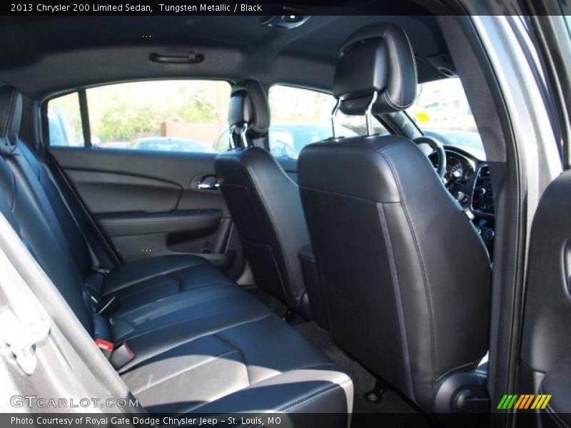 Tungsten Metallic / Black 2013 Chrysler 200 Limited Sedan