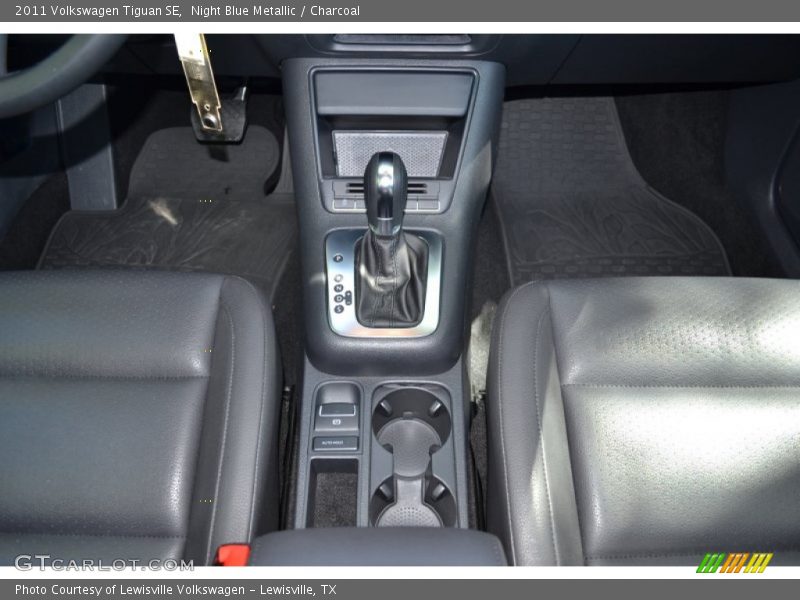 Night Blue Metallic / Charcoal 2011 Volkswagen Tiguan SE