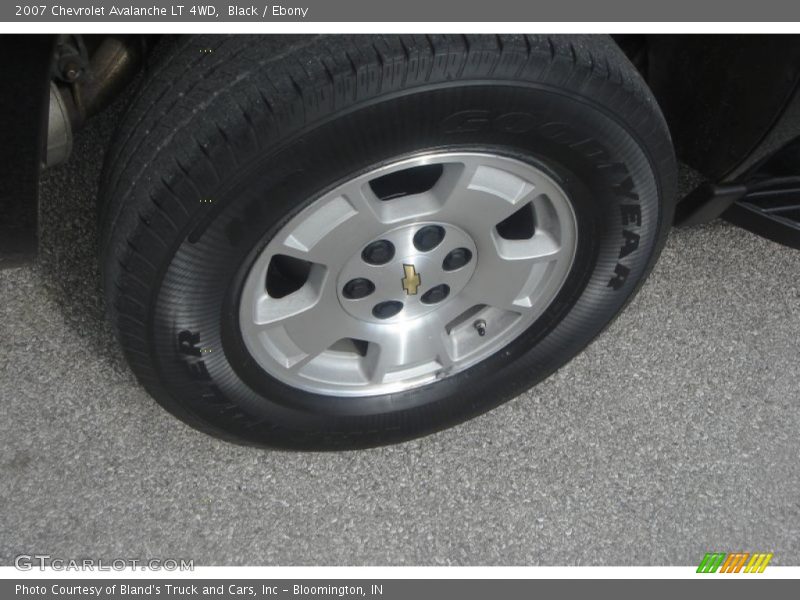 Black / Ebony 2007 Chevrolet Avalanche LT 4WD