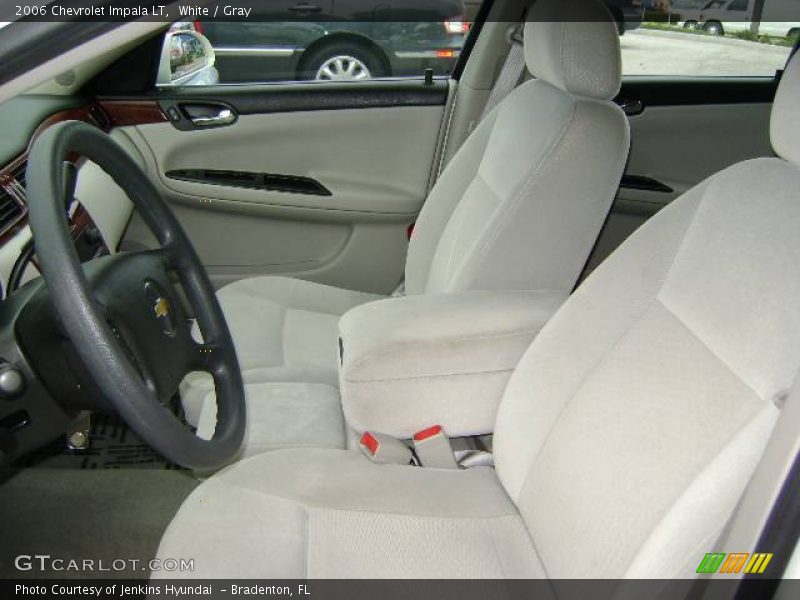White / Gray 2006 Chevrolet Impala LT