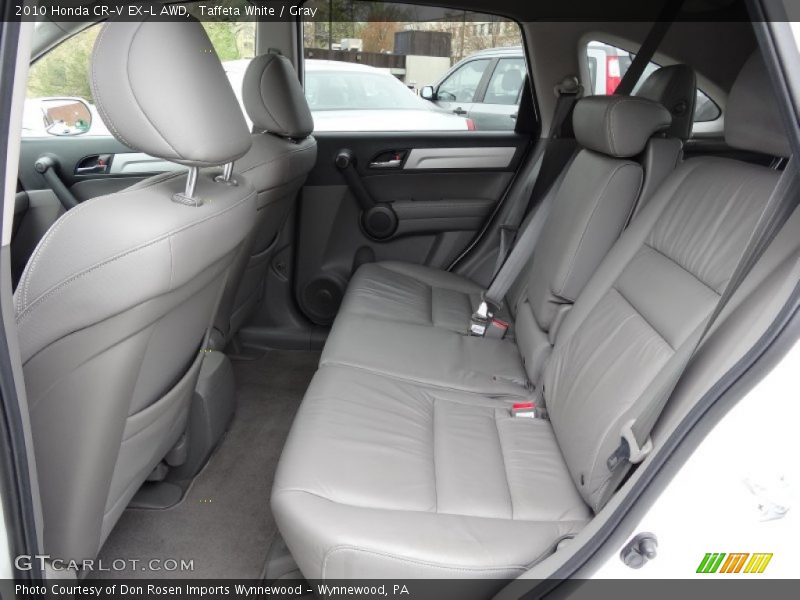 Taffeta White / Gray 2010 Honda CR-V EX-L AWD