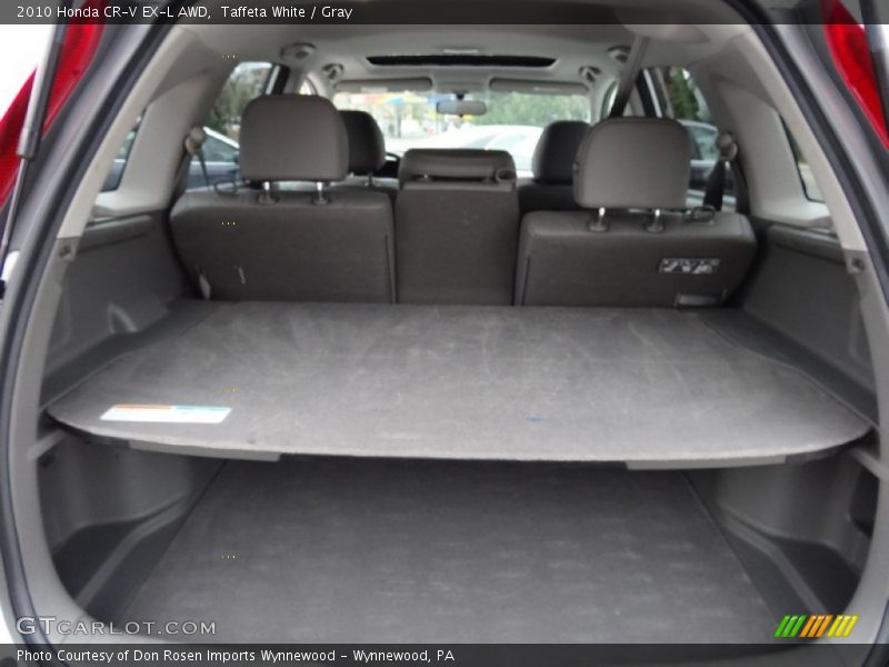 Taffeta White / Gray 2010 Honda CR-V EX-L AWD