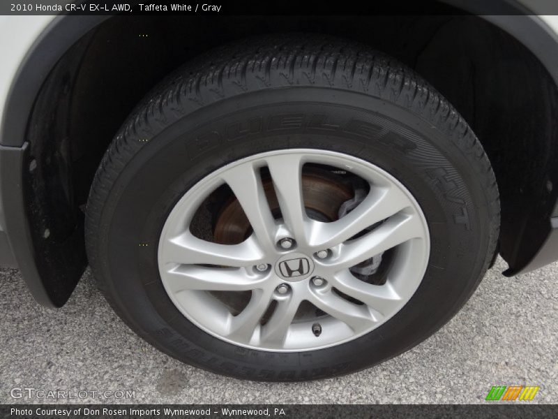 Taffeta White / Gray 2010 Honda CR-V EX-L AWD