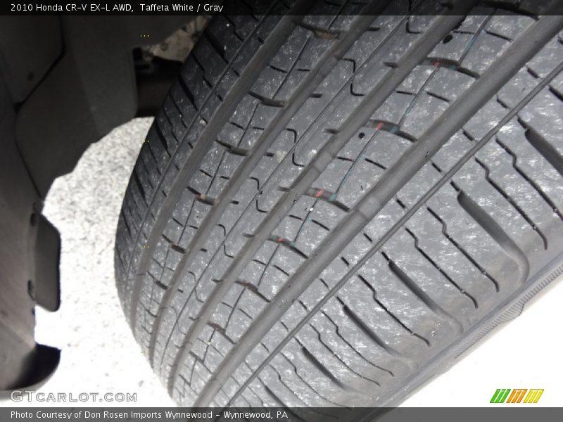 Taffeta White / Gray 2010 Honda CR-V EX-L AWD