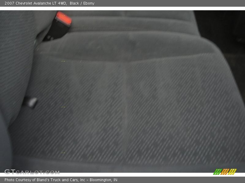 Black / Ebony 2007 Chevrolet Avalanche LT 4WD